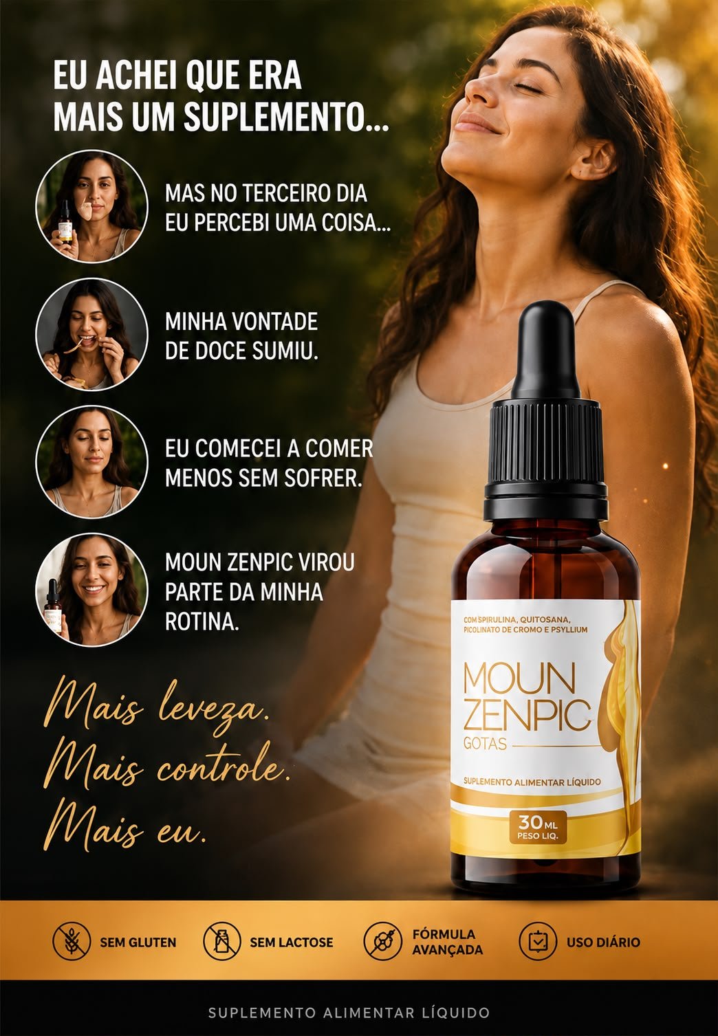 Depoimento: no terceiro dia a vontade de doce sumiu — Moun Zenpic virou parte da rotina